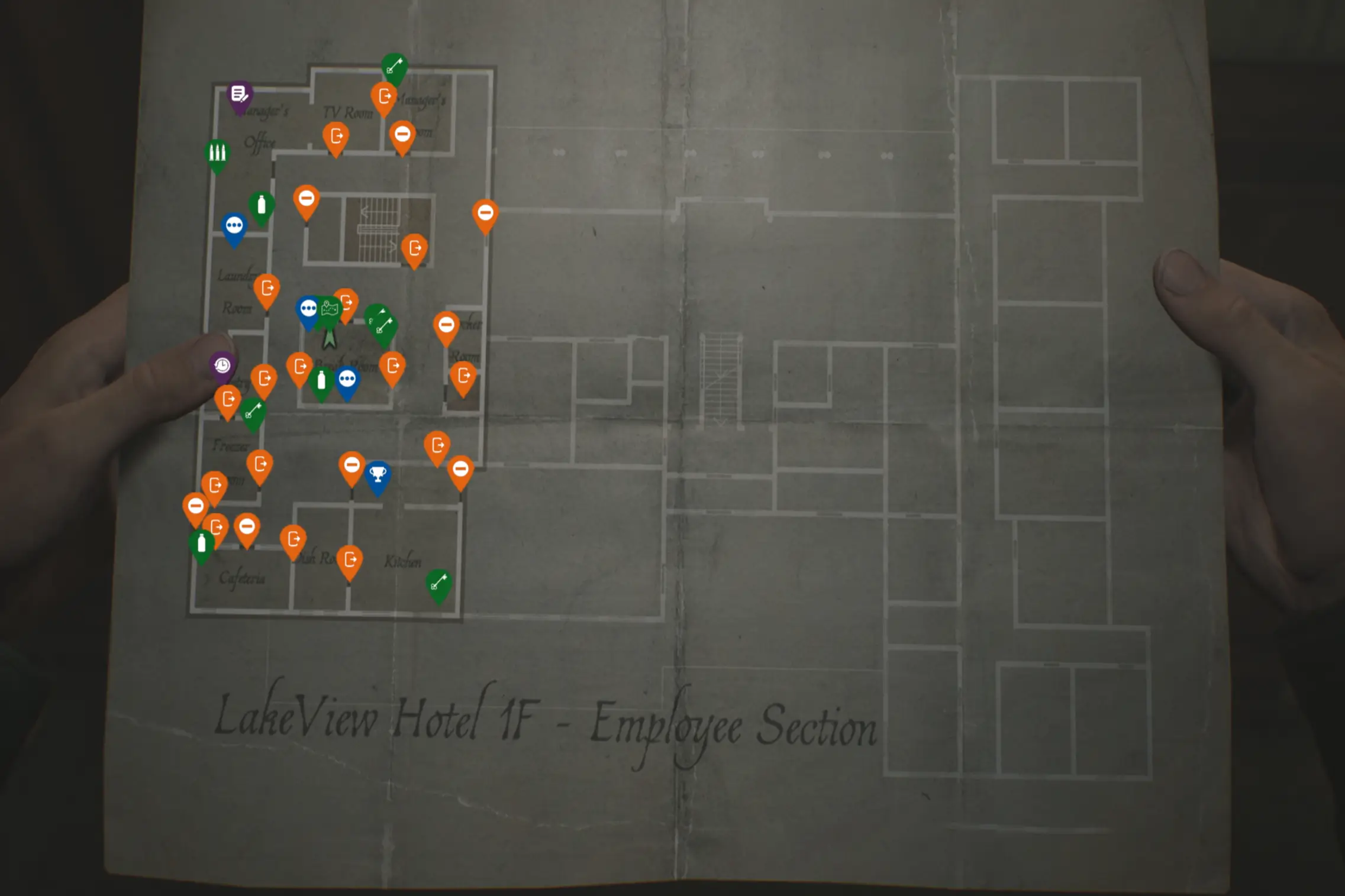 Lakeview Hotel Employee Section