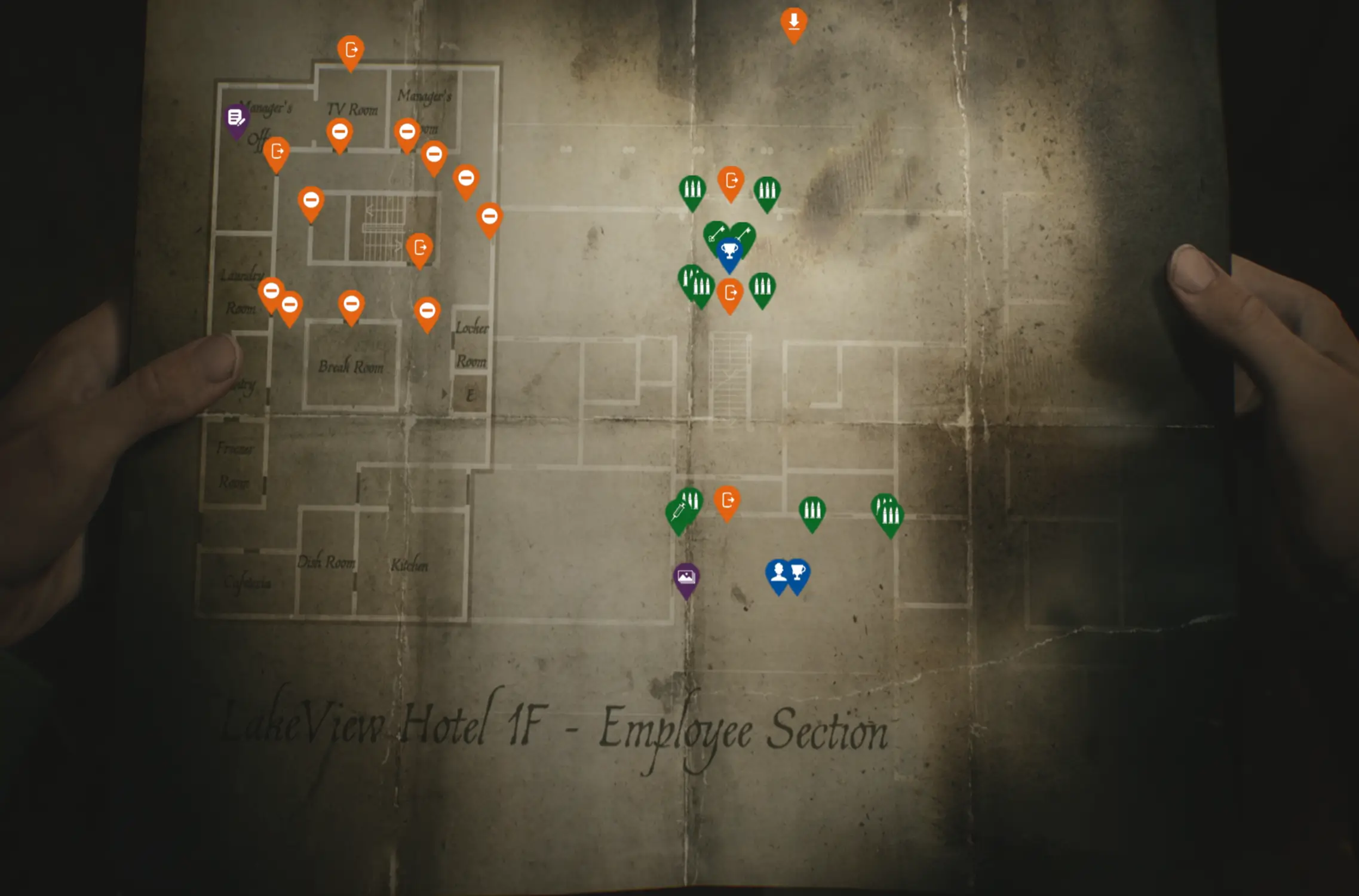 Otherworld Lakeview Hotel Employee Section