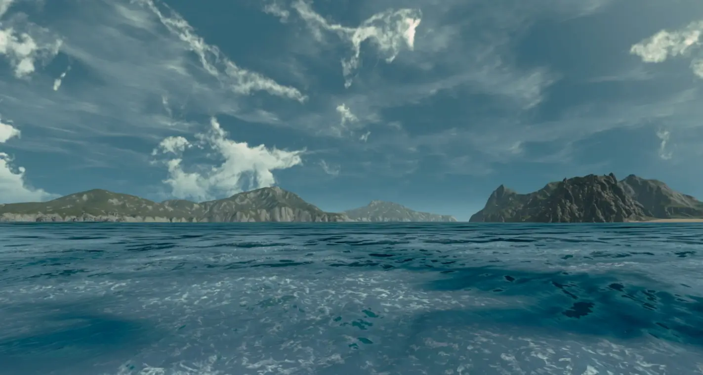 Waters Near Rich Island