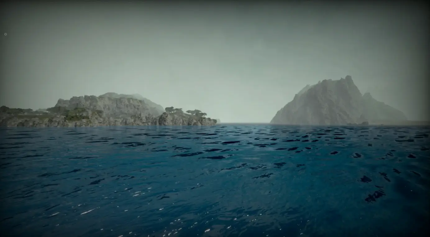 Waters Near Nele Island