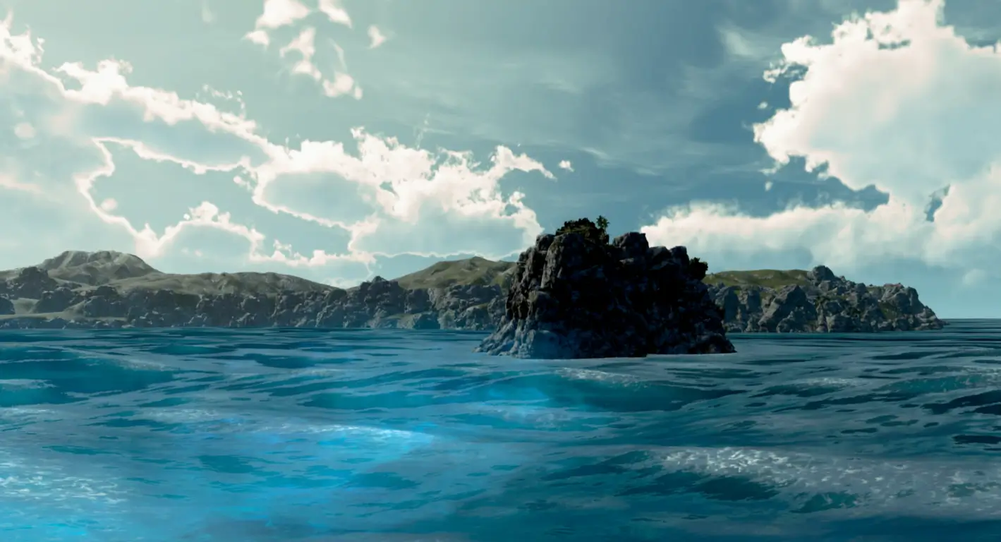 Waters Near Rokka Island